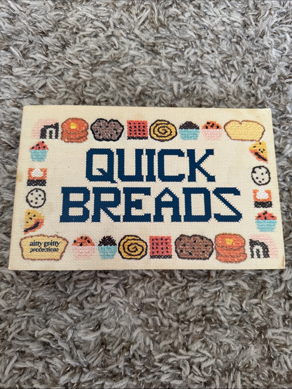 Vintage 1979 Quick Breads Cookbook Nitty Gritty Productions Retro Baking Book